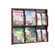 Safco Products Company Expose Six Magazine and Twelve Pamphlet Display Wall Rack