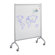 Safco Products Company Rumba Screen Magnetic Whiteboard in Gray
