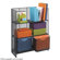 Safco Products Company Onyx Fold-Up Shelving in Black