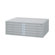 Safco Products Company 42" W Five-Drawer Steel Flat File with Optional Closed Base