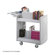 Safco Products Company 37" H Two Shelf Molded Book Cart