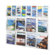 Safco Products Company Safco Magazine Rack with 8 Pamphlet and 8 Magazine Pockets