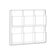 Safco Products Company Reveal Six Booklet Display in Clear