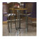 Riverside Furniture Medley 3 Piece Marble Top Pub Table Set in Camden