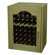 Vinotemp Provincial Single Door Oak Wine Cooler with Glass Window