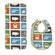 DwellStudio Transportation Bib and Burp Cloth Set