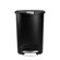 simplehuman Semi-Round Step Trash Can in Black
