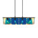 Sonneman Dichroix 4 Light Pendant