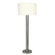 Sonneman Colonna Two Light Floor Lamp in Satin Nickel