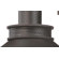 Sonneman Bridge Small Wall Sconce in Textured Rustic Bronze