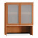 Bush Industries Milano 2 Double Ped Desk with Bookcase Hutch