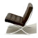 Knoll &reg; Barcelona&reg; Lounge Chair and Optional Stool