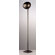 Robert Abbey Winston Torchiere Floor Lamp  with Articulating Shade in Dark Natural Brass