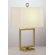 Robert Abbey Jonathan Adler Meurice Table Lamp in Antique Natural Brass