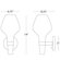 Robert Abbey Capri  Glass Sconce in Blue