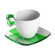 Omada Square Coffee Crystal Teacup