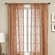 Softline Home Fashions Badi Medallion Rod Pocket Panel in Copper
