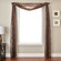 Softline Home Fashions Badi Scroll 6 Yard Scarf in Chocolate