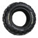 Mammoth Pet Products Tire Biter Paw Track Dog Toy in Black