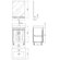 Bellaterra Home Graham Beveled Bathroom Mirror in Espresso