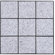 Kontiki SAMPLE - Interlocking Granite Tiles in Bright Gray