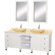 Wyndham Collection Premiere 72" Double Bathroom Vanity Set