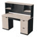 Bestar Hampton 60" W Credenza and Hutch