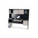 Bestar In Space Credenza with Hutch