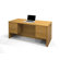 Bestar Embassy Executive Desk with dual half pedestals in Tuscany Brown