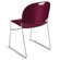 KFI Seating Compact Stacking Chair with Chrome Frame