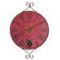Control Brand New Haven Oversized Metal Vintage Pendulum Clock