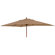 Alexander Rose Rectangular Wooden Parasol