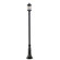 Z-Lite Hampton Outdoor Post Light with Glass Shade