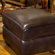 Newport Upholstery Heritage Blended Leather Cocktail Ottoman