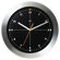 Bai Design Brushed Aluminum Wall Clock Formula One in Black