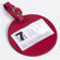 Clava Leather Color Circle Luggage Tag