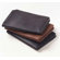 Clava Leather Quinley Front ID Card Wallet in Black