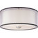 Taniya Nayak Banded 3 Light Flush Mount