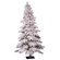 Vickerman Co. Flocked Spruce Alpine 4' Artificial Christmas Tree with Clear Lights