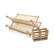 Core Bamboo Dish Rack with Utensil Holder in Natural