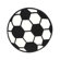 Fun Rugs Fun Shape High Pile Soccerball Sports Kids Rug