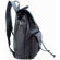 Leatherbay Backpack with Pockets in Dark Brown