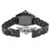 Peugeot Swiss Women's Swarovski Crystal White Dial Watch in Black
