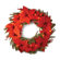 National Tree Co. Pre-Lit 24" Poinsettia Wreath