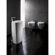 GSI Collection Losagna Oval Trendy White Ceramic Floor Bathroom Sink