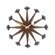 Vitra George Nelson Polygon Wall Clock