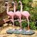 SPI Home Flamingo Chorus Line Statue