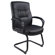 Boss Office Products Leather Guest Chair with Cantilever Sled Base
