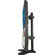 Crimson AV Dual Vertically Aligned Monitor Desktop Stand