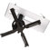 Crimson AV Universal Suspended Ceiling Mount Projector Kit with 6" to 11" Adjustable Extension Pipe